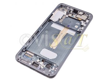 Pantalla completa service pack Dynamic AMOLED 2X con marco lateral / chasis color verde para Samsung Galaxy S22+ 5G, SM-S906